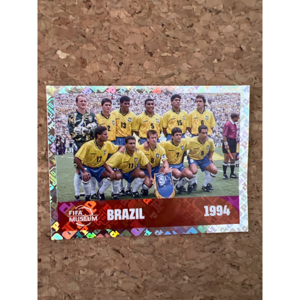 Panini FIFA Museum Brazil 1994 World Cup Trading Card FWC 15 Holographic Foil